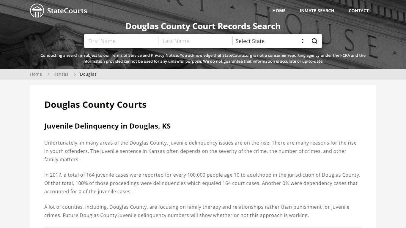 Douglas County, KS Courts - Records & Cases - StateCourts