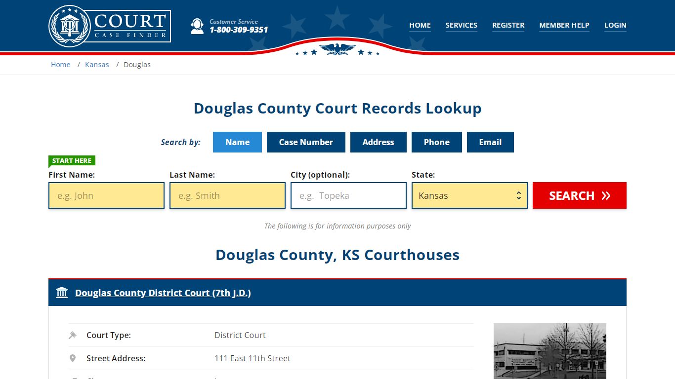 Douglas County Court Records | KS Case Lookup